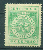 Spain, Colonies, Phillipphines. Telegrafos. 1898, MH. - Philippines