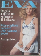 EVA  - N.20 - 15 MAGGIO 1969 - ANNO XXXVI - SETTIMANALE - RUSCONI - MILANO - MILVA - Moda