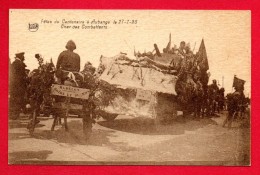 Aubange. Fêtes Du Centenaire 27.07.1930. Char Des Combattants 1914-18 - Aubange