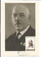 URSS CARTE MAXIMUM 1963 DEMIAN BEDNII - Maximum Cards