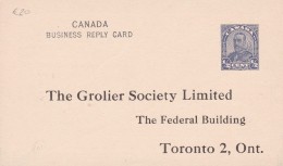 CANADA  ENTIER POSTAL - 1903-1954 De Koningen