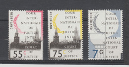 Pays Bas  1989   N° 43 / 45 = En Neuf X X  Cours Justice De La Haye - Servicios