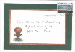 PAYS-BAS  1999LETTRE DE GRONINGEN  POSTE LOCALE - Lettres & Documents