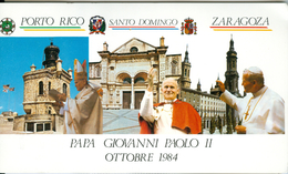 Visita Di Givanni Paolo II A Porto Rico-S. Domingo-Zaragoza Ottobre 1984 - Popes