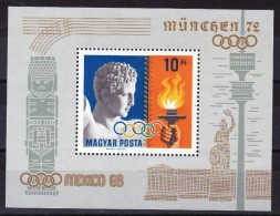 HONGRIE Jeux Olympiques (olympic Games) MEXICO 1968. Yvert BF 75. ** MNH , Neuf Sans Charniere - Ete 1968: Mexico