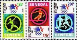 SENEGAL  Jeux Olympiques (olympic Games) LOS ANGELES 1984. Yvert 611/13 ** MNH , Neuf Sans Charniere - Summer 1984: Los Angeles