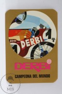 Motorcycle Advertising Derbi  World Champion Pocket Calendar 1970 Spain - Big : 1961-70