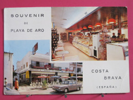 Carte Pas Très Courante - Espagne - Playa De Aro - El Cisne - Pasteleria Cafeteria - Joli Timbre 1972 Scans Recto-verso - Gerona