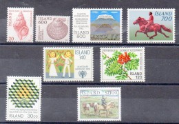 ISLANDE   Lot De  Timbres Neufs ** De 1979-1984  ( Ref 3533 ) - Nuevos