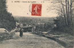 ( CPA 95 )  BUTRY  /   Chemin Des Carrières - - Butry