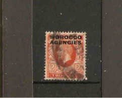 MOROCCO AGENCIES 1936 2d SG 68 GOOD USED Cat £16 - Morocco Agencies / Tangier (...-1958)