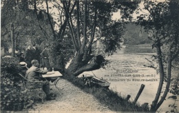 ( CPA 95 )  BUTRY-PLAGE Par AUVERS SUR OISE  /  Hôtel-Restaurant Du Moulin-à-Vent - - Butry