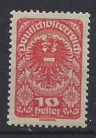 Austria  1919/20  510H  (**) Mi.260 - Unused Stamps