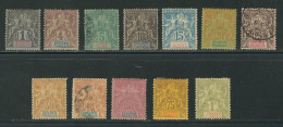 SOUDAN N° 3 à 15 Sauf N°4 */Obl. - Unused Stamps