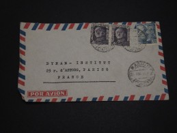 ESPAGNE – Env Pour Paris – Années Après Guerre - Détaillons Collection - A Voir - Lot N° 17283 - Storia Postale