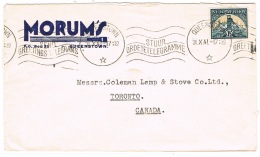 RB 1103 -  1941 South Africa Cover To Lamp & Stove Co. Canada With Good Telegram Slogan - Non Classificati
