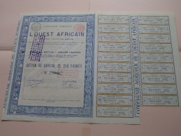 Compagnie Agricole L´OUEST AFRICAIN - N° 1363 ( Voir Photo Pour Detail )! - Agricultura