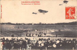 26-VALENCE AVIATION- VUE PANORAMIQUE DE L'AERODROME- - Valence
