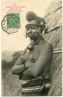 CONGO FRANCAIS CARTE POSTALE DEPART MATADI A BORDEAUX 1-2-10 N°3 POUR LA FRANCE - Storia Postale