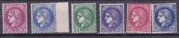 N° 372 à 376 Tpe Cérès : Timbres Neuf Sans Charnière - 1945-47 Ceres (Mazelin)