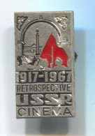 RETROSPECTIVE 1967, Russia / Soviet Union, Movie, Cinema, Cinematic Art, Film, Vintage Pin Badge - Cinéma