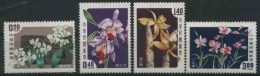 1958 Formosa, Orchidee Fiori, Serie Completa Nuova (*) - Unused Stamps