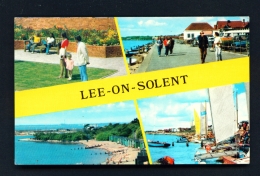 ENGLAND  -  Lee On Solent  Multi View  Used Postcard - Portsmouth