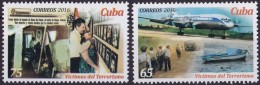2016.33 CUBA 2016 MNH. VICTIMAS DEL TERRORISMO. TERRORISM. SABOTAGE BARBADOS AIRPLANE - Neufs