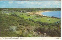 PAYS DE GALLES - Wales, Gower Peninsula, Port Eynon Bay & Horton Coast Plage Beach - Glamorgan