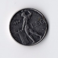 50 Lire 1994 - Repubblica Italiana (Id-599) - 50 Lire