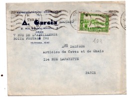 Lettre D Algerie Pour La France  ( 1938 ) - Lettres & Documents