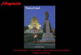 TRASTERO. CANADÁ. ENTEROS POSTALES. TARJETA POSTAL 1990. MONTREAL. ORATORIO DE SAINT JOSEPH - 1953-.... Regering Van Elizabeth II