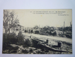 SOUAIN  (Marne)  :  Vue D'ensemble Des Ruines   - Souain-Perthes-lès-Hurlus