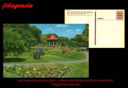 TRASTERO. ESTADOS UNIDOS. ENTEROS POSTALES. TARJETA POSTAL 1950. JARDINES PÚBLICOS EN HALIFAX - Andere & Zonder Classificatie