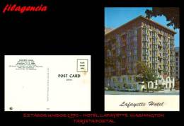 TRASTERO. ESTADOS UNIDOS. ENTEROS POSTALES. TARJETA POSTAL 1970. HOTEL LAFAYETTE EN WASHINGTON - Altri & Non Classificati