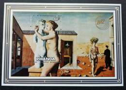 Rwanda Painting Arts Art Drawing Nude Women Culture House (miniature Sheet) MNH - Autres & Non Classés