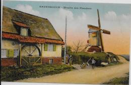 CPA Moulin à Vent Non Circulé HAZEBROUCK Ferme Métier - Windmühlen