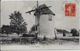 CPA Moulin à Vent Circulé Mourmelon - Windmills