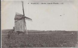 CPA Moulin à Vent Circulé WIMILLE - Windmühlen
