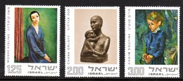 Israel 1974 Painting And Sculpture Mnh Stamps - Ungebraucht (ohne Tabs)