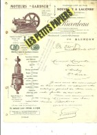 61 - Orne - ALENCON - Facture RICORDEAU - Moteurs "GARDNER" – 1908 - REF 239 - Altri
