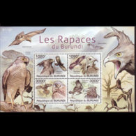 BURUNDI 2011 - Scott# 866 S/S Eagles MNH - Unused Stamps