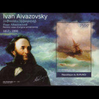 BURUNDI 2012 - Scott# 1045 S/S Aivazovsky Ptg MNH - Ongebruikt