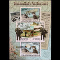 BURUNDI 2012 - Scott# 1075 S/S Planes MNH - Neufs