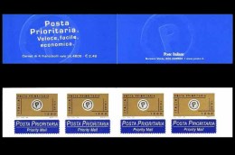 ITALIA 1999 Libretto Posta Prioritaria Carnet Da 4 Francobolli  € 0,62 Lire 1200 Integri MNH ** Prioritario - Markenheftchen