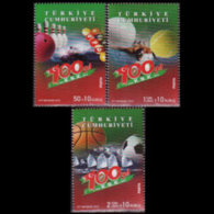 TURKEY 2012 - Scott# B301-3 Sports Set Of 3 MNH - Unused Stamps