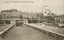 Royaume-Uni - Angleterre - Isle Of Wight - Sandown - The Slipway From Pier - état - Sandown