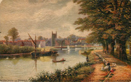 Royaume-Uni - Illustrateurs - Angleterre - London Suburbs - Richmond - Isleworth On Thames - Raphael Tuck 7121 - London Suburbs