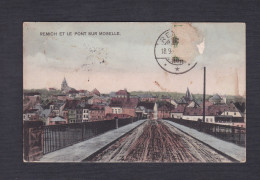 Luxembourg - REMICH Et Le Pont Sur La Moselle ( Colorisee Vve Krier Gretsch ) - Remich