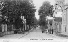 CPA - SAINT-CHERON (91) - Aspect De La Route De Dourdan En 1906 - Saint Cheron